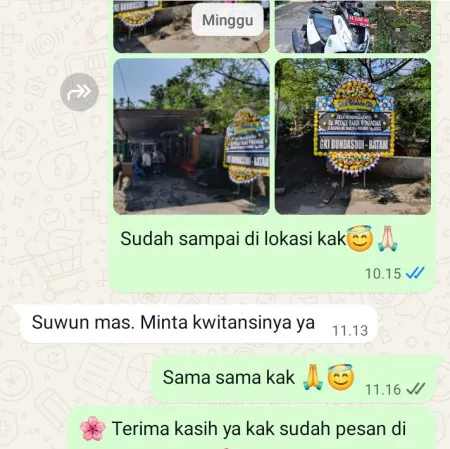 Pengiriman Papan Bunga Duka Cirangrang Babakan Ciparay