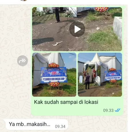 Pengiriman Karangan Bunga Cirangrang Babakan Ciparay