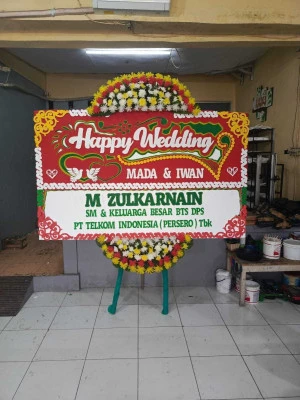 Papan Bunga di Cirangrang Babakan Ciparay