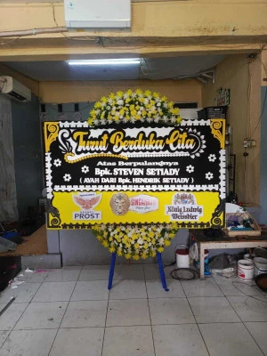 Papan Bunga di Cirangrang Babakan Ciparay