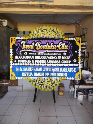 Papan Bunga di Cirangrang Babakan Ciparay